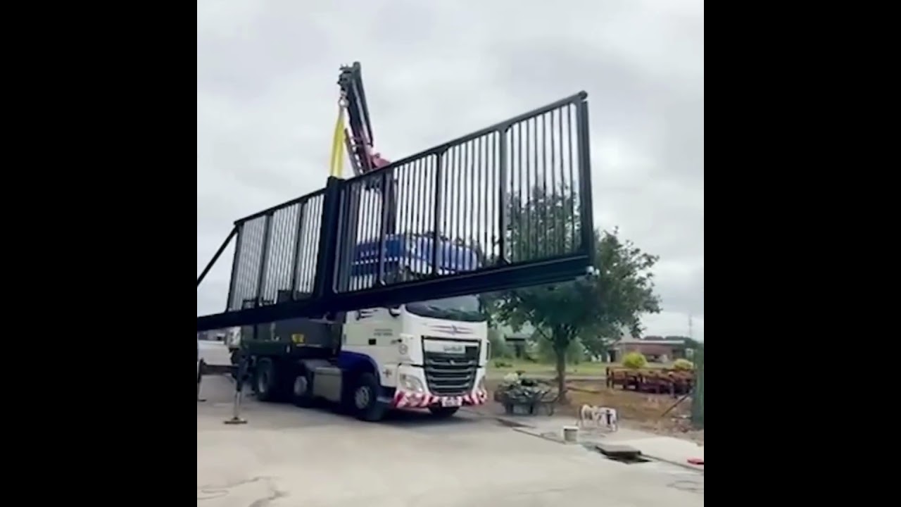 GIANT industrial gate install