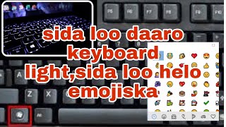 10 SHORTCUT|SIDA LOO DAARO KEYBOARD LIGHTKA|SIDA LOO HELO EMOJISKA😊... screenshot 5