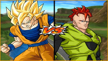 Dragon Ball Z Budokai Tenkaichi 3 - SSJ Goku (End) VS Android 16 [Request Match]