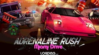 Adrenaline Rush - Miami Drive - HD Android Gameplay - Arcade games - Full HD Video (1080p) screenshot 5