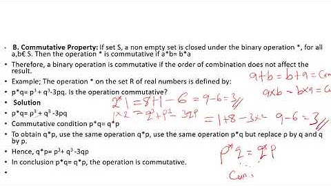 Binary Operation  [SS 1 JAMB Tutorial, WAEC, NECO, Post-UTME, NABTEB]