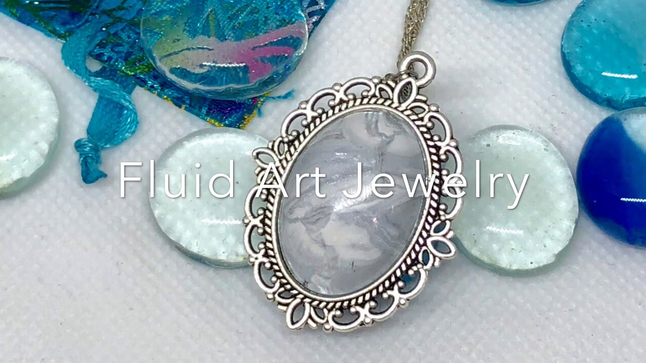 Fluid Art Jewelry YouTube