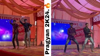 Pragyan 2024 Dance Video | R.R. Group Of Institutions | Pragyan 2024 Performance | Sumit Kushwaha |