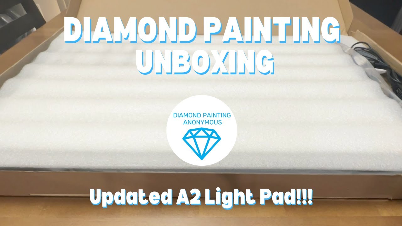 A2 Lightpad Unboxing  Lightpad For Diamond Art Painting 