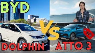 BYD Dolphin vs. Atto3: Electric Hatchback or Compact SUV?