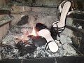 Black Sandals burn 1