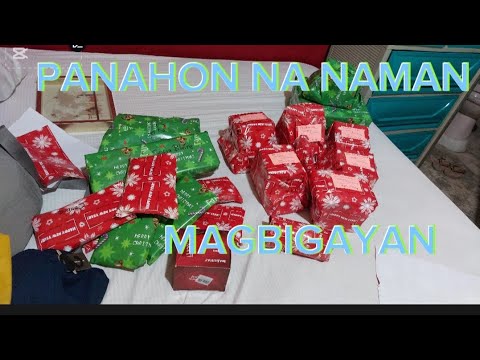 NAKAPAGWRAP NA BA KAU NG XMAS GIFT NIO?TARA SAMAHAN NIO AKO