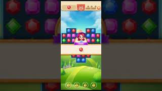 Jewel Hunter 💎 🏰 Level 1 ⭐⭐⭐ 2021 - Match 3 Puzzle no Booster 👑 Android Gameplay ✅ screenshot 3