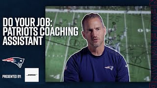 How An Nfl Coaching Istant Prepares Players For Games Do Your Job New England Patriots