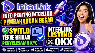 👉 LATEST INTERLINK UPDATE! $VITLG KYC VERIFIED & INTERLINK LISTING ON OKX? IMPORTANT INFO! 🔥