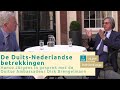 De duitsnederlandse relaties hanco jrgens in gesprek met de duitse ambassadeur dirk brengelmann