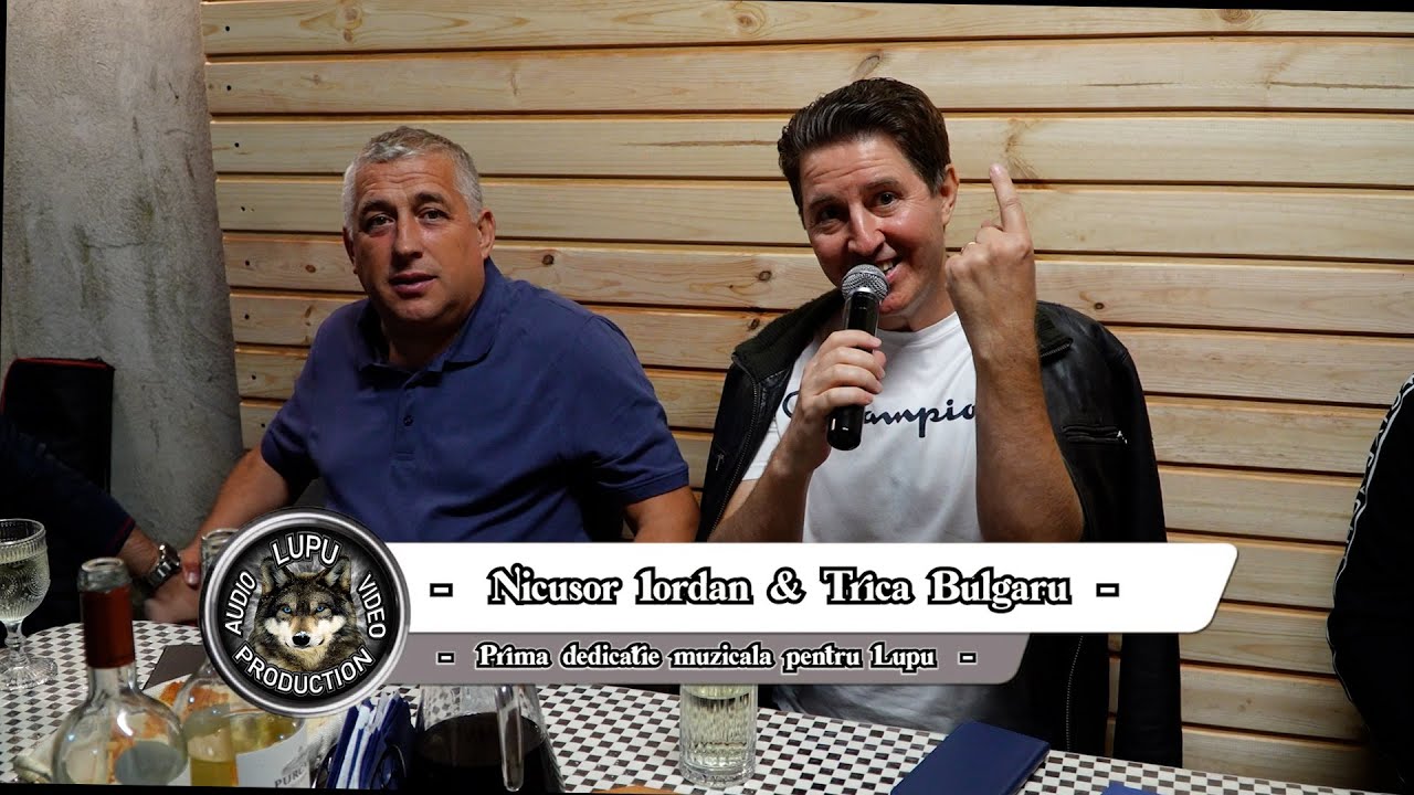 Nicusor Iordan & Trica Bulgaru - Prima dedicatie muzicala pentru Lupu la Odobesti