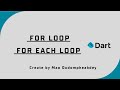 🔴LIVE Dart Lesson | For loop in Dart (int, double, String, bool) | Khmer + English