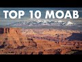 Top 10 places to visit in moab utah outside the parks