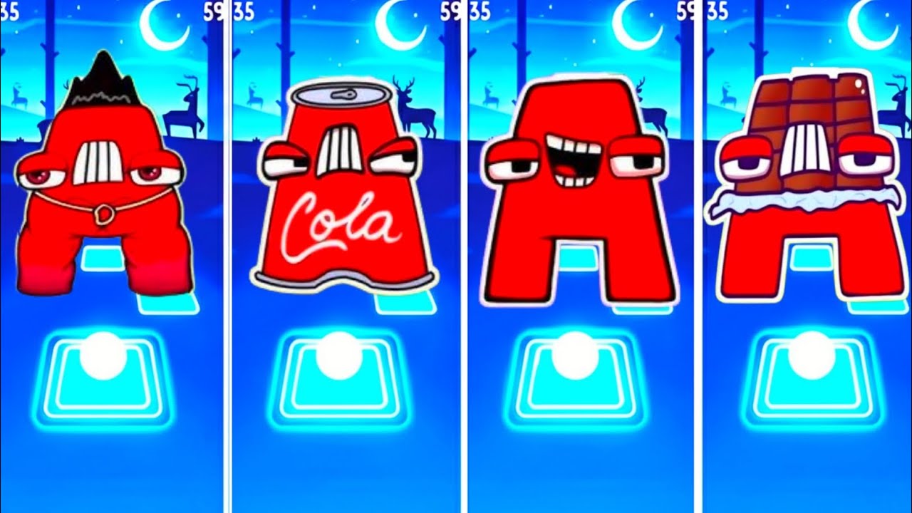 Evil Alphabet Lore - A 🆚 Evil Alphabet Lore - B 🆚 C 🆚 D. 🎶 Who Is Best?🎵 Tell We? 😍