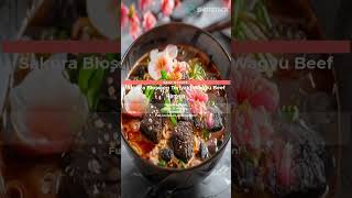 Sakura Blossom Teriyaki Wagyu Beef Ramen #Shorts