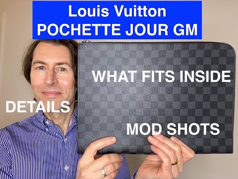 Pochette Jour GM cloth satchel