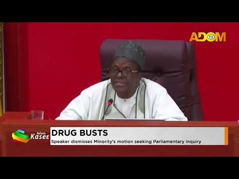 Drug Busts: Speaker dismisses Minority's motion seeking Parliamentary inquiry (30-09-26)