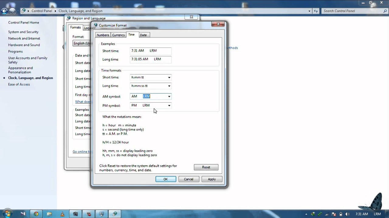 Add your name in the taskbar to windows7 - YouTube
