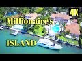 Millionaire's Islands in Miami Beach: Star Island and Palm Island