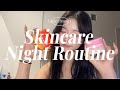 𝐍𝐢𝐠𝐡𝐭 𝐫𝐨𝐮𝐭𝐢𝐧𝐞 . ໋☪︎スキンケアナイトルーティン【GRWM】Skincare まつ毛美容液紹介*.+゚