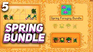 Completing The Spring Bundle! (Stardew Valley Ep.5)