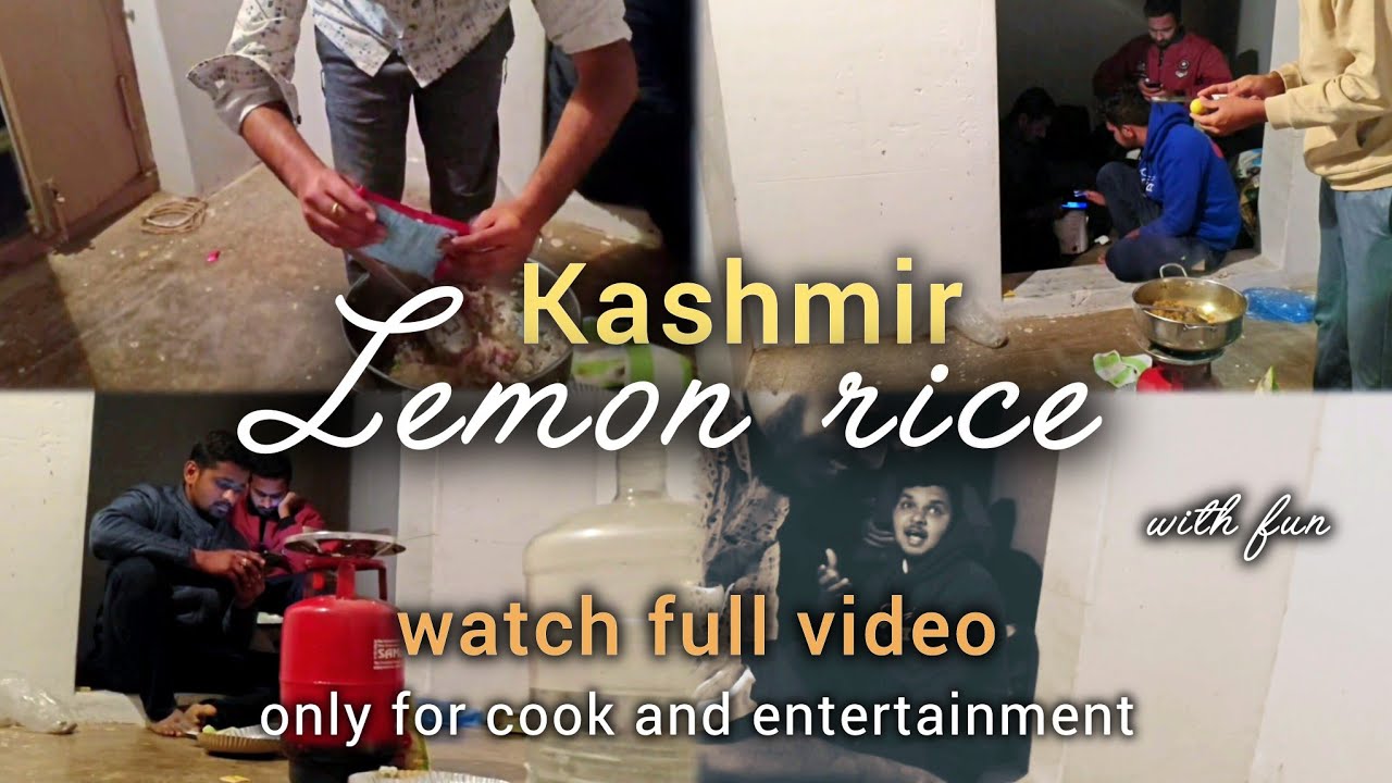 Kashmiri Lemon Rice | ಕಾಶ್ಮೀರ್ ಚಿತ್ರನ 🍋🍚 | in 10 Minutes | Quick Lunch Box Recipe ...
