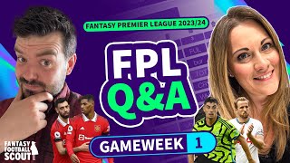 FPL PRE-SEASON LIVE Q&A |  @FPLBlackBox  (Az) &  @FPLFamily  (Sam) | Fantasy Premier League 23/24