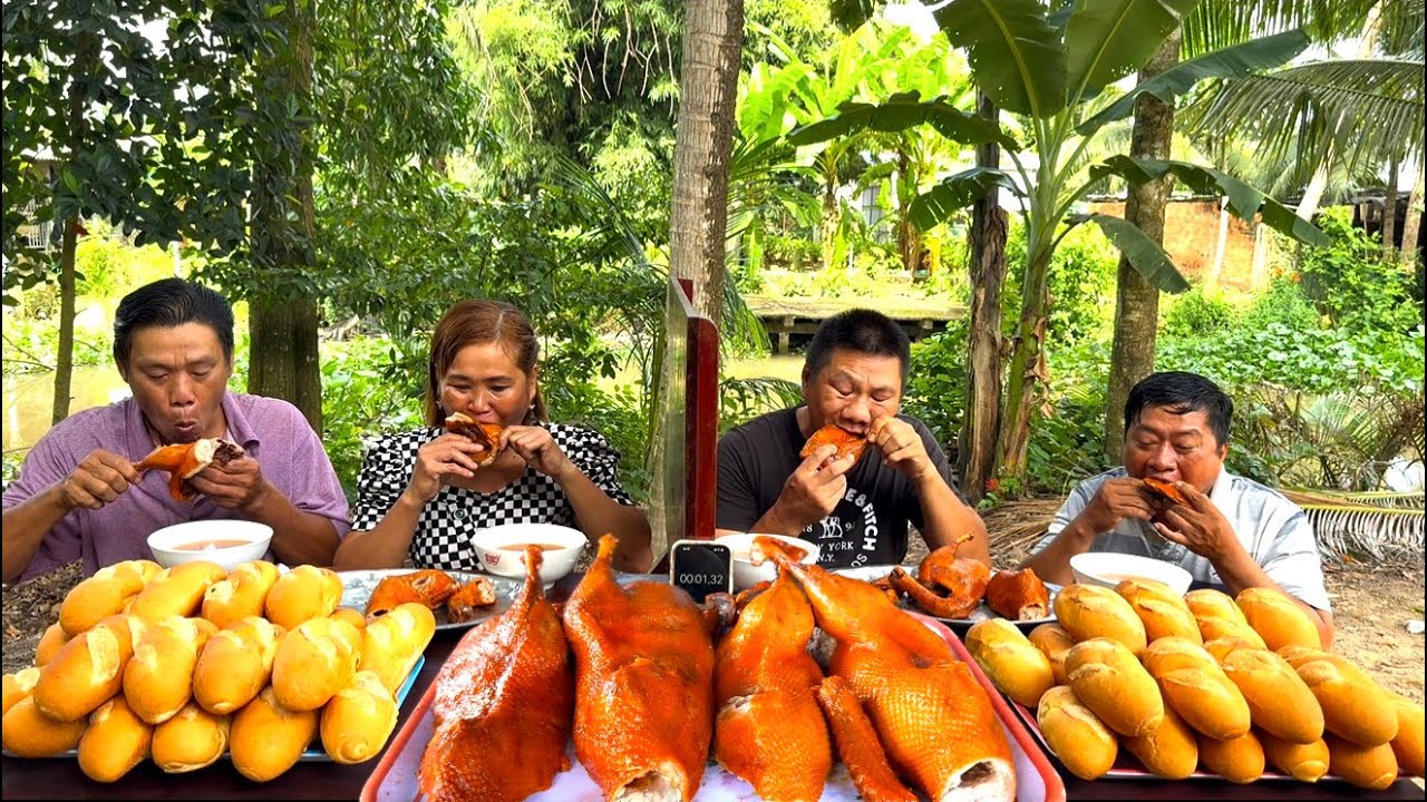 Chia Cặp Thi Ăn 40 Ổ Bánh Mì 2 CON VỊT KHÌA Thắng Được 4Tr Cái Kết Đỉnh Cao Gay Cấn | ATN 