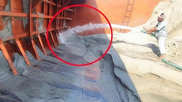 Unloading sand form ship barge unloading video unload sand from big barge ship 337 (21 NOV 2025)
