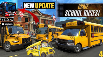 Bus Simulator : EVO - Drive a School Bus! (Android & iOS) Part - 4