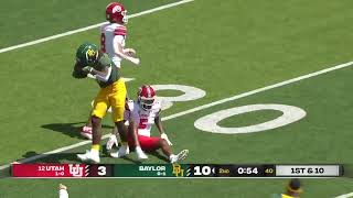 BAYLOR'S KETRON JACKSON JR. OVER TWO DEFENDERS FOR THE CATCH 🔥