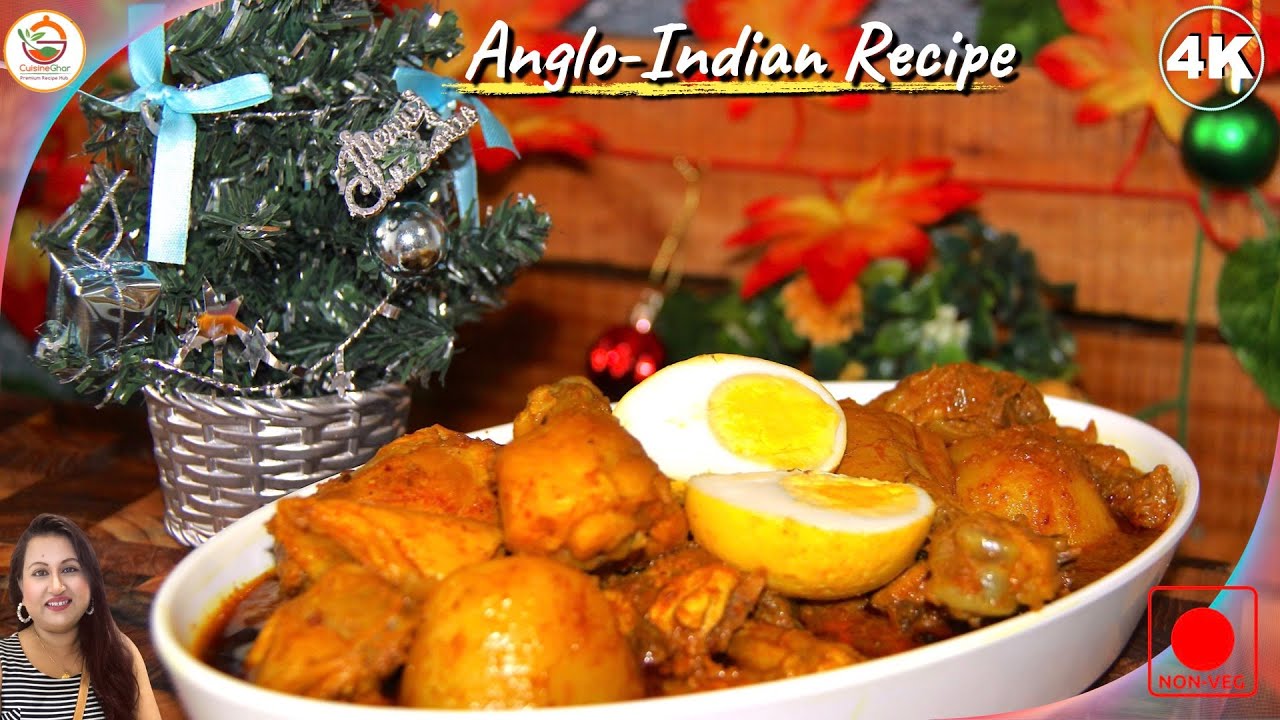 ক্রিসমাস স্পেশাল রেসিপি চিকেন ডাকবাংলো | Christmas Spl CHICKEN DAK BUNGALOW | Anglo-Indian Recipe | CuisineGhar