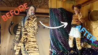 How I Upsized A Kids Costume To Fit An Adult Diy