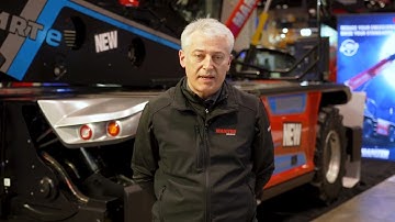 Manitou MRTe Electric Rotating Telehandler walkaround at ARA