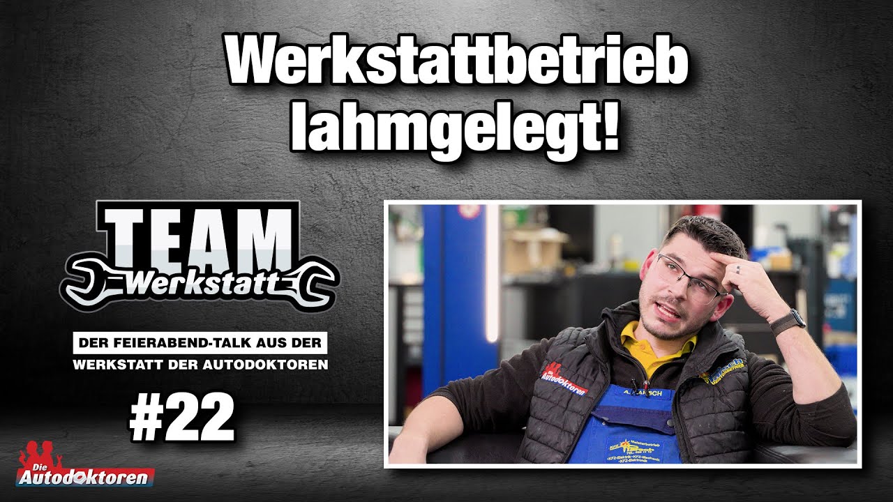 #22 LIVE-DIAGNOSE | TEAM WERKSTATT - Der Feierabend-Talk aus der Werkstatt der Autodoktoren