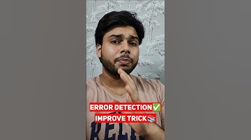 Error Detection🔥 Improve Secret Strategy🤫✅ #ibps #ibpspo #sbipo
