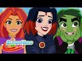 Робин, Старфайер, Рэйвен, Бист Бой и Киборг | DC Super Hero Girls Россия