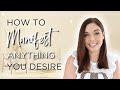 HOW TO MANIFEST ANYTHING | LAW OF ATTRACTION | Emma Mumford
