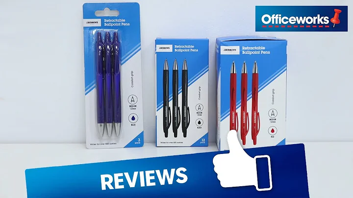 J.Burrows Retractable Ballpoint Pens Overview