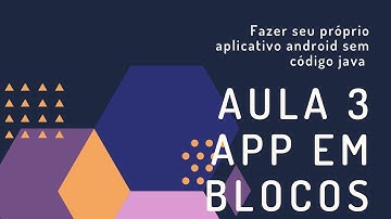Como Criar Aplicativos Android Sem Código Java #AplicativosAndroid#KodularAppParaCelular(Aula 3)