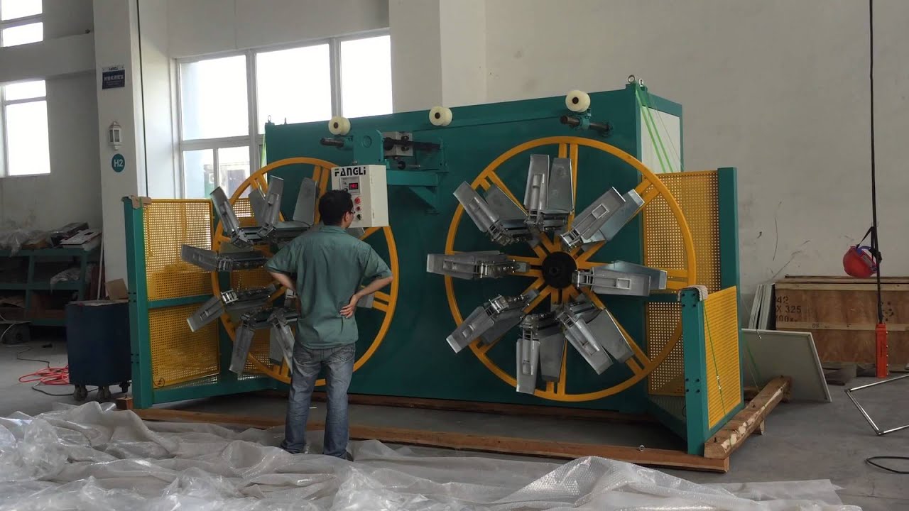 GRAEWE-FANGLI Double Station Coiler/Winder (Model No. : JQ2S63DG).