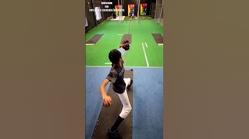 👀 What Do You See?? 12u Pitcher Change Up Grip Slow Motion