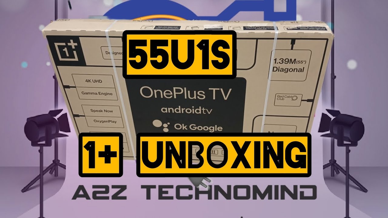 OnePlus Led 55U1S Unboxing Coming soon