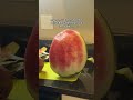 my mom asked my brother to cut the watermelon and he did this..
