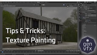 TIPS & TRICKS - Paint textures inside Blender quickly and easily!