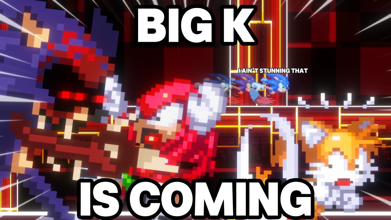 Team Sonic in The Blood Temple