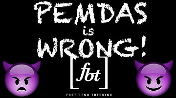 👿PEMDAS is Wrong! - The True Order of Operations: Part 1 [fbt]😈