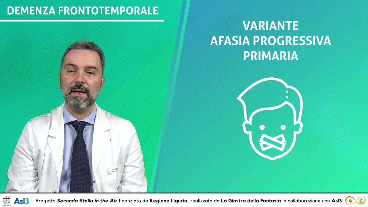 Demenza Fronto Temporale - Dott. Alessandro Buccolieri (Neurologo)