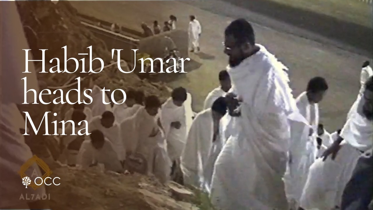Habīb 'Umar & Students Head to Minā - Hajj 1998